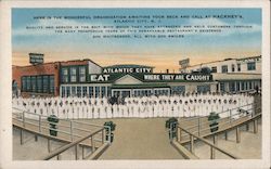 Hackney's Sea Food Restaurant Postcard