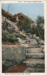 The Stairs to Hermits Rest Postcard