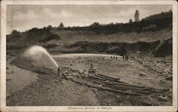Hydraulic Mining in Oregon Postcard Postcard Postcard