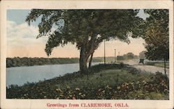 Greetings from Claremore, Oklahoma Postcard