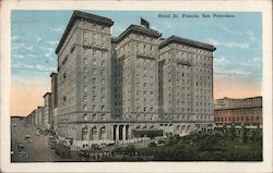 Hotel St. Francis Postcard