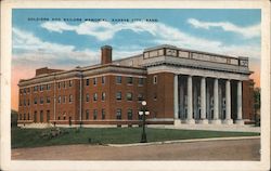 Soldiers and Sailors Memorial Kansas City, KS Postcard Postcard Postcard