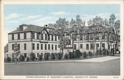 Nurses Residence, St. Margaret's Hospital Postcard