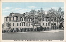 Nurses Residence, St. Margaret's Hospital Kansas City, KS Postcard Postcard Postcard