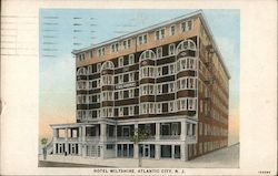 Hotel Wiltshire Atlantic City, NJ Postcard Postcard Postcard