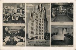 Hotel Piccadilly New York City, NY Postcard Postcard Postcard