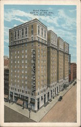 Hotel Claman - 43rd Street at 8th Avenue Postcard