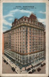 Hotel Martinique New York City, NY Postcard Postcard Postcard