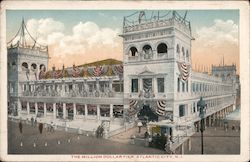 The Million Dollar Pier Atlantic City, NJ Postcard Postcard Postcard