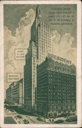 Hotel President Postcard