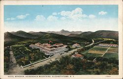 Hotel Windsor, Adirondack Mountains Postcard