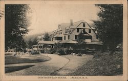 Iron Moountain House Postcard