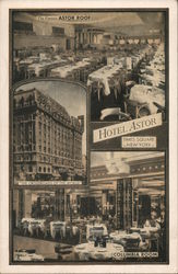Hotel Astor, Times Square Postcard