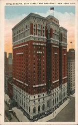 Hotel McAlpin Postcard