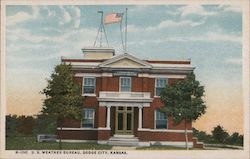 U.S. Weather Bureau Dodge City, KS Postcard Postcard Postcard