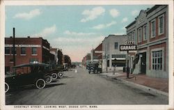 Chestnut Street, Looking West Postcard