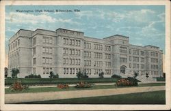 Washington High School Postcard
