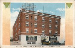Hotel Dearborn Postcard