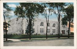 Masonic Temple Postcard