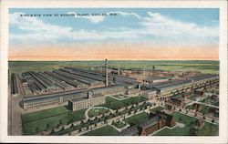 Bird's-Eye View of Kohler Plant Postcard