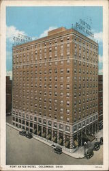 Fort Hayes Hotel Columbia, OH Postcard Postcard Postcard