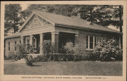 Practice Cottage, Louisiana State Normal College Postcard
