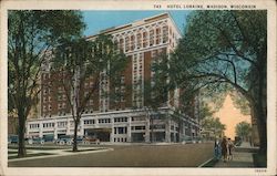 Hotel Loraine Postcard