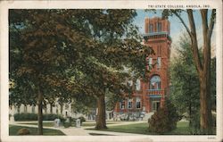 Tri-State College Postcard