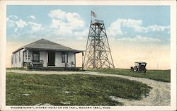 Moores Summit Highest Point on the Trail Mohawk Trail, MA Postcard Postcard Postcard