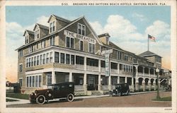 The Breakers and Daytona Beach Hotels Postcard