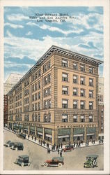 King Edward Hotel - Fifth and Los Angeles Street Postcard