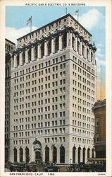 Pacific Gas & Electric Company's Building Postcard