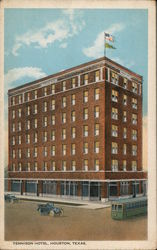Tennison Hotel Houston, TX Postcard Postcard 