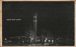Night in St. Louis Postcard