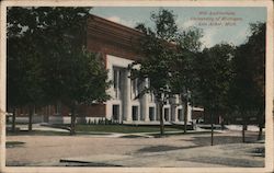 Hill Auditorium, University of Michigan Postcard