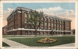 Chemical Laboratory, University of Michigan Postcard