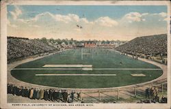 Ferry Field, University of Michigan Postcard