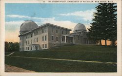 The Observatory, University of Michigan Postcard