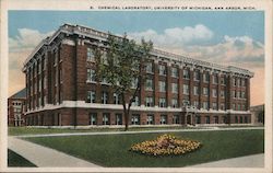 Chemical Laboratory, University of Michigan Postcard