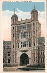 Lawyers' Club University of Michigan Postcard