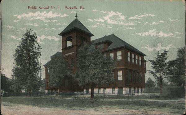 Public School No.1 Peckville Pennsylvania