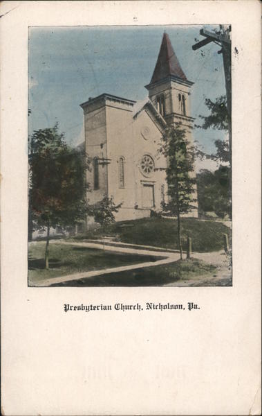 Presbyterian Church Nicholson Pennsylvania