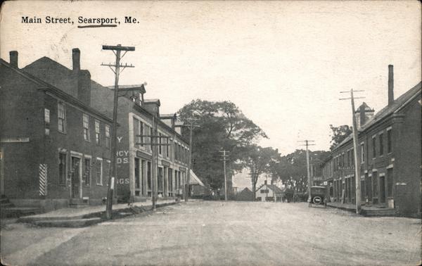 Main Street Searsport Maine