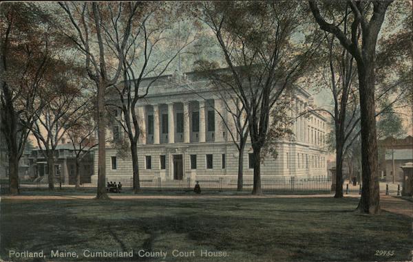Portland, Maine, Cumberland County Court House