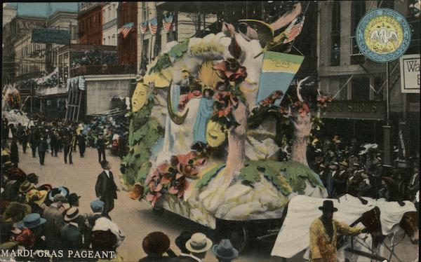Mardi Gras Pageant New Orleans Louisiana