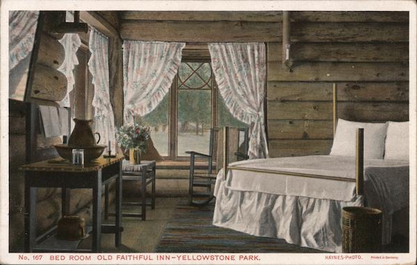 Bed Room, Old Faithful Inn - Yellowstone Park Yellowstone National Park Wyoming