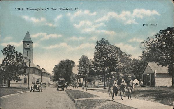 Fort Sheridan Main Thoroughfare Illinois