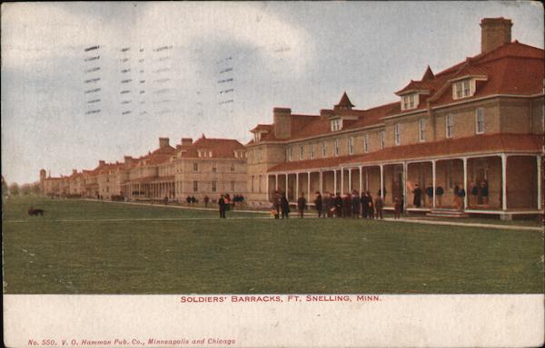 Soldiers' Barracks, Fort Snelling St. Paul Minnesota