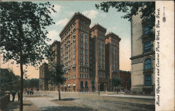 Hotel Majestic and Central Park West New York City