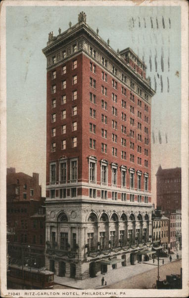 Ritz-Carlton Hotel Philadelphia Pennsylvania